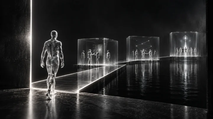 A deliberate next step toward readiness, represented in a cinematic graphite and silver composition